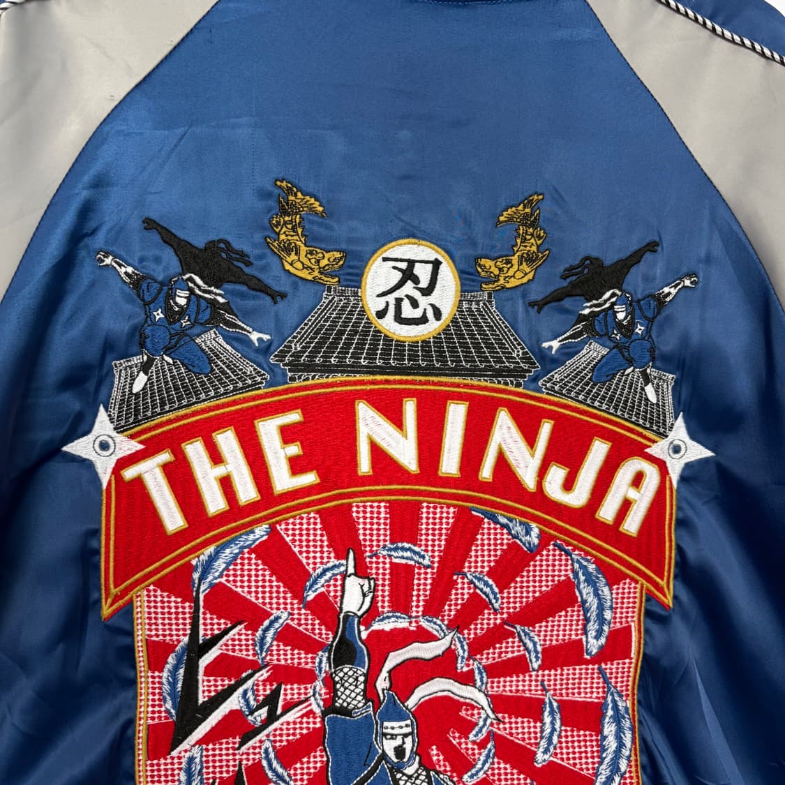 근육맨 작가 일러스트 스카잔 수베니어 자켓 상품이미지10