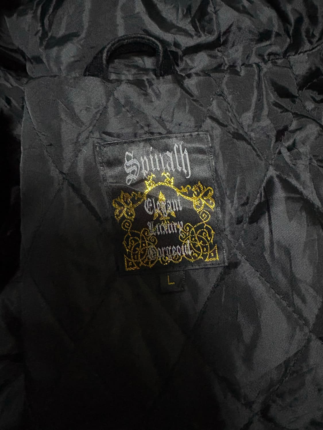 spinalh 블랙 떡볶이 빈티지 자켓 상품이미지2