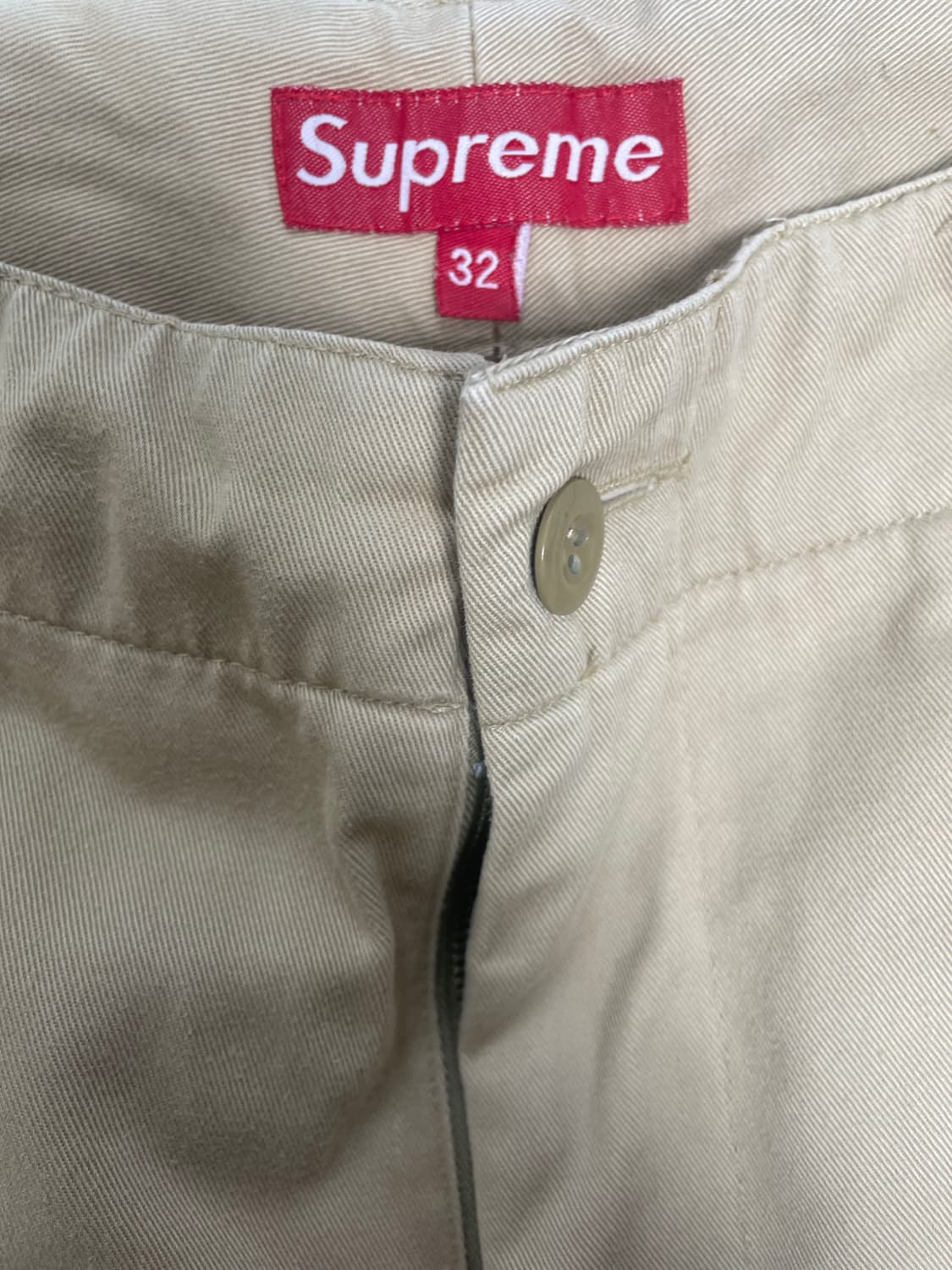 [32] 빈티지 90s 슈프림 카고 치노 팬츠 상품이미지3