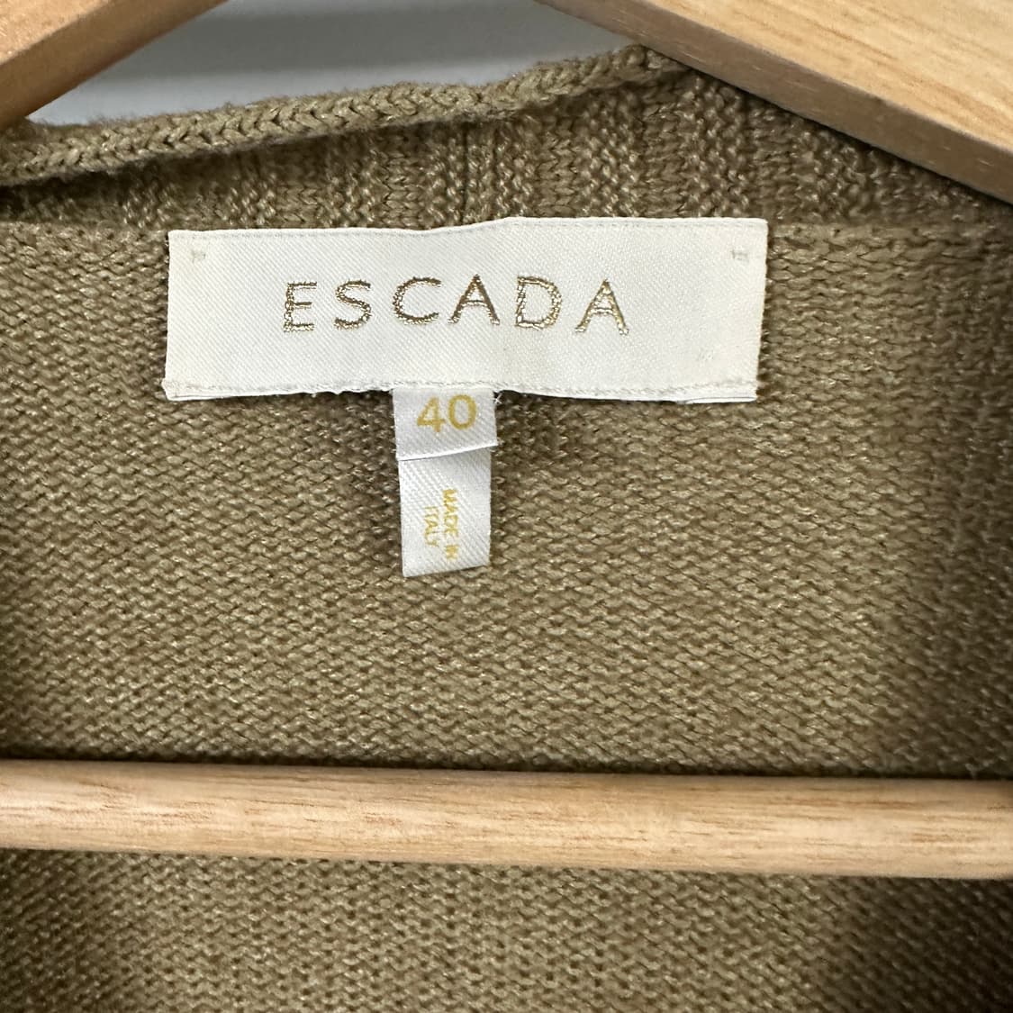 빈티지 에스카다 캐시미어 혼방 가디건 상품이미지2