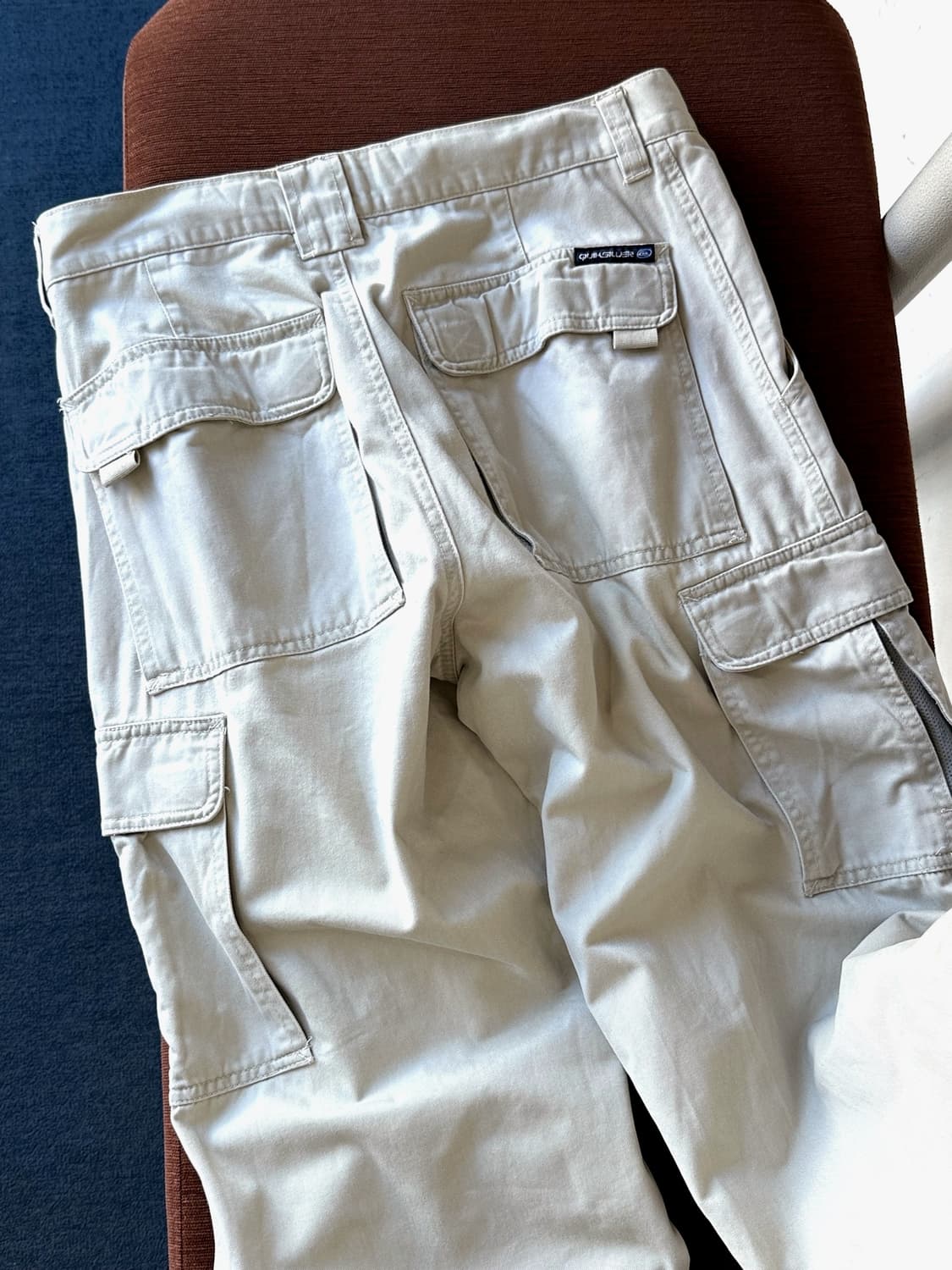 Cotton twill wide cargo pants 상품이미지6