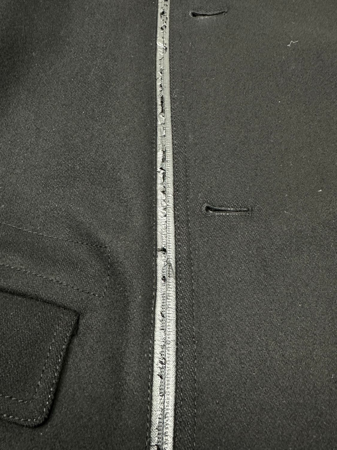 우영미 하이넥 사선지퍼 코트 상품이미지7