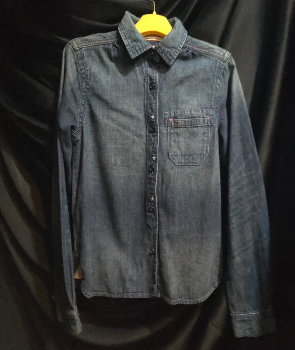 타미힐피거 데님 빈티지 셔츠 상품이미지3