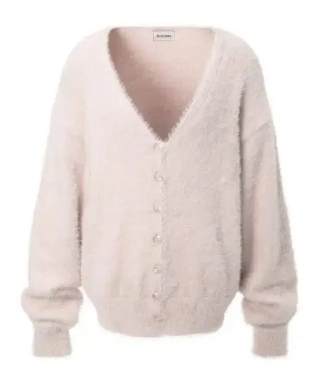 쿨거시끼택포 쓰리타임즈 쓰탐 메리 니트 가디건 핑크 당일배송 상품이미지1