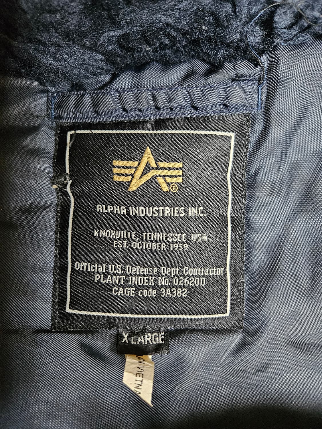 알파인더스트리 n3b 네이비 상품이미지3