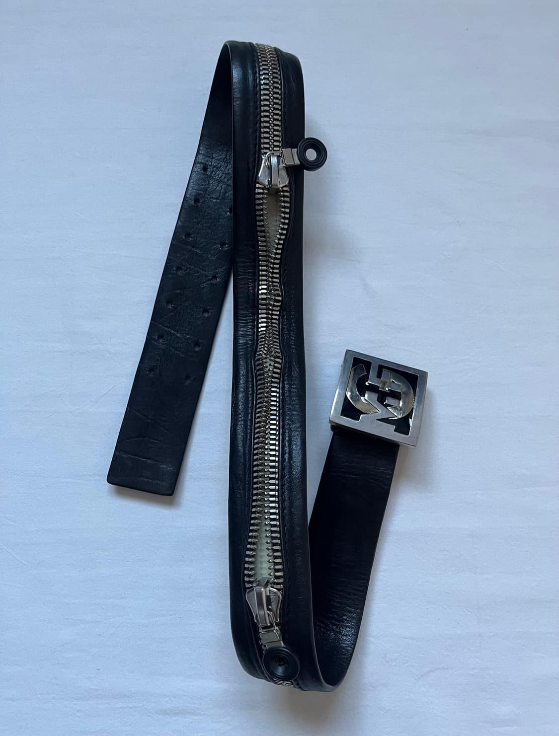 MARITHE + FRANCOIS GIRBAUD Zip Belt 상품이미지2