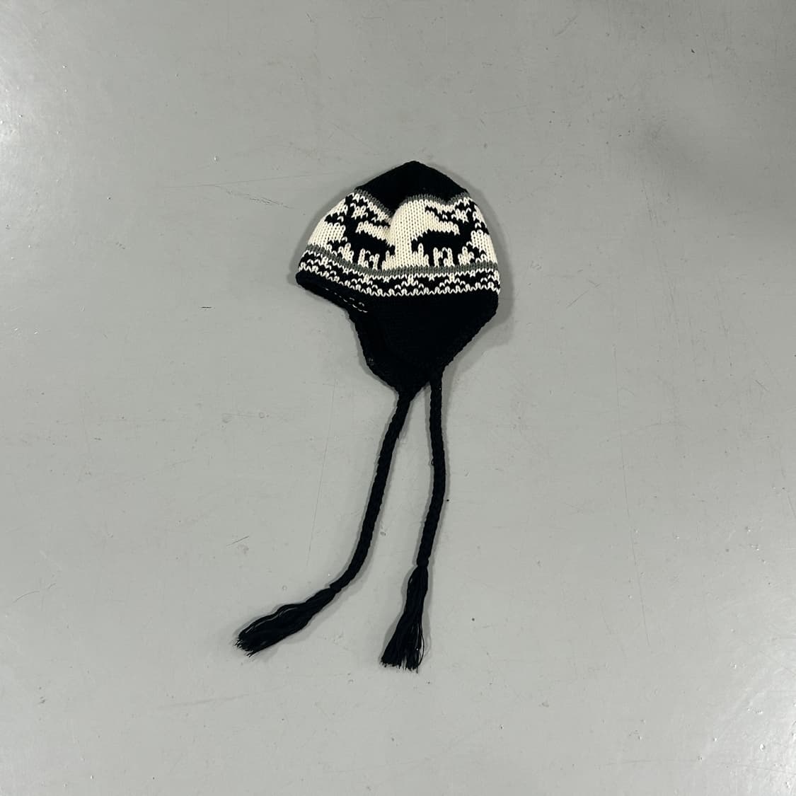 JAPAN vtg 노르딕 이어플랩 비니 상품이미지1