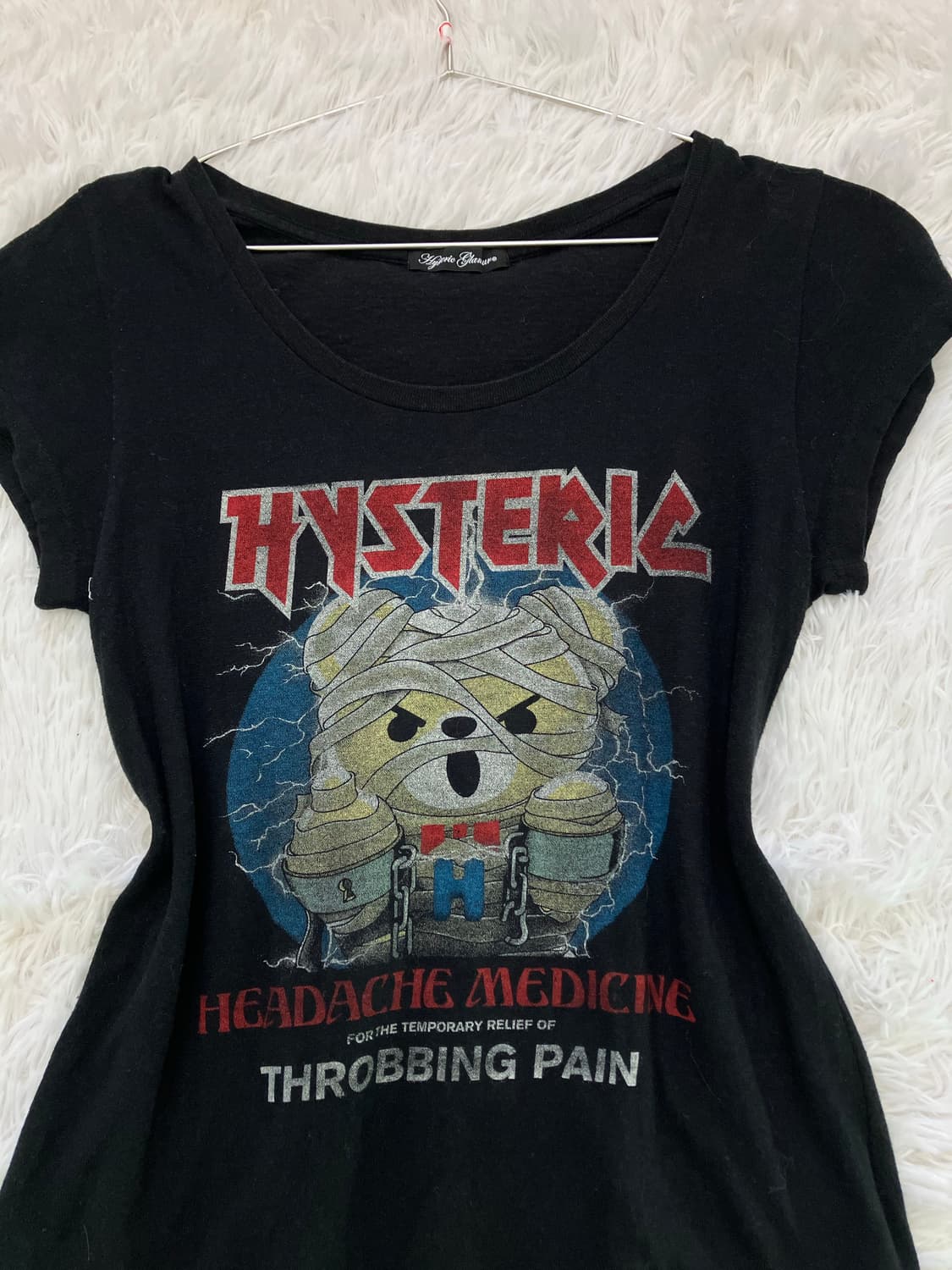 빈티지 히스테릭 글래머 퍽베어 반팔 1049 y2k 스트릿 갸루 펑키 일 상품이미지5