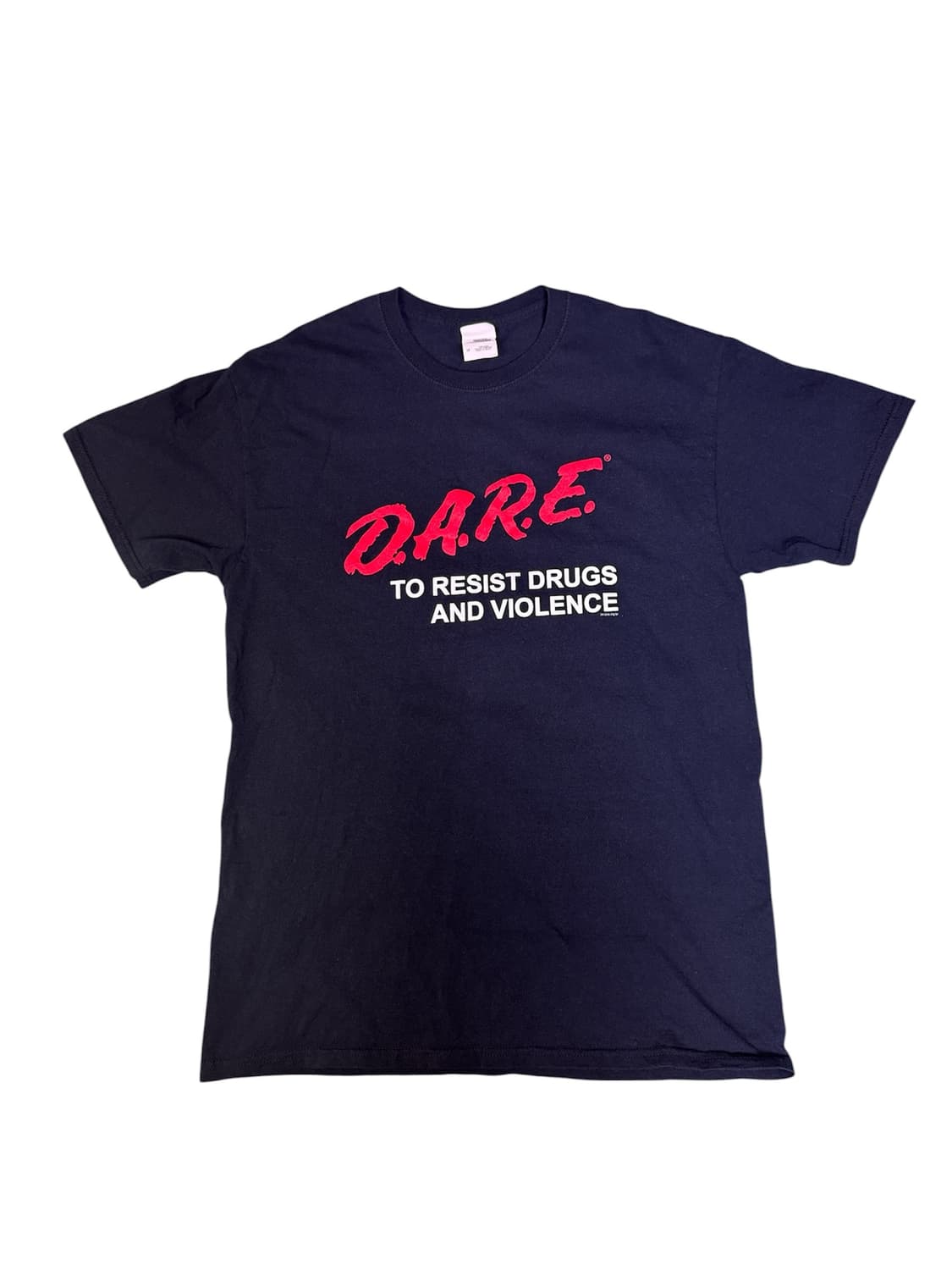 빈티지 D.A.R.E  슬로건 프로모션 티셔츠 M 상품이미지1