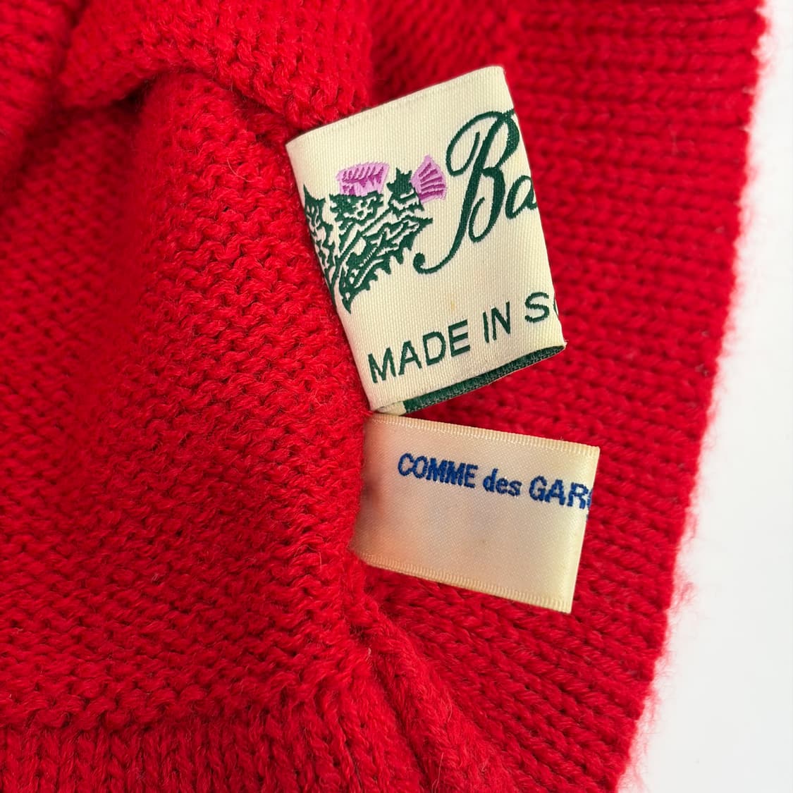 꼼데가르송 롱 비니 모자 상품이미지4