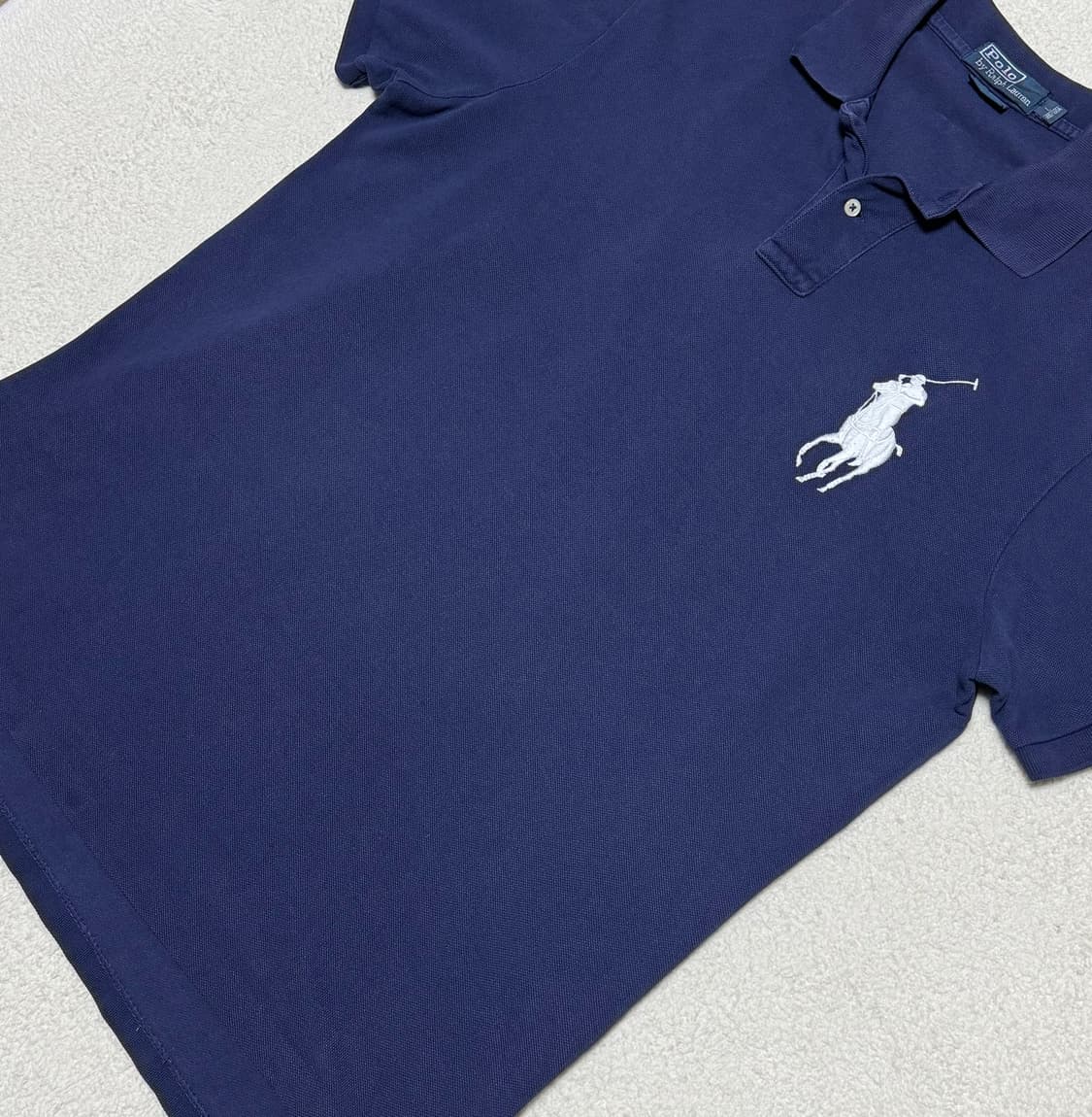폴로 랄프로렌 빅포니 네이비 반팔 상품이미지4