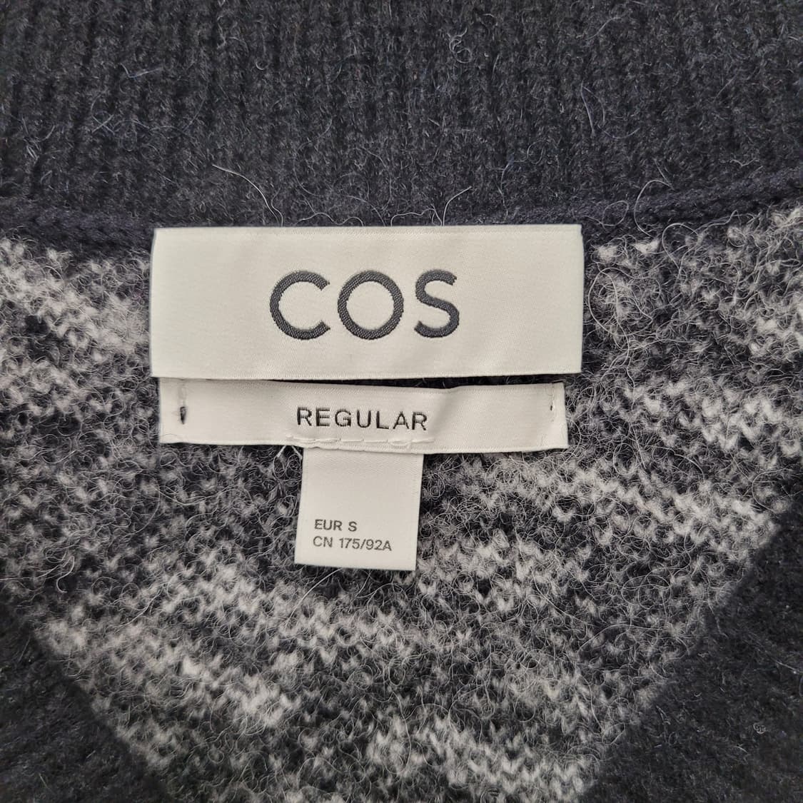 Cos 코스 알파카 혼방 니트 조끼 상품이미지3