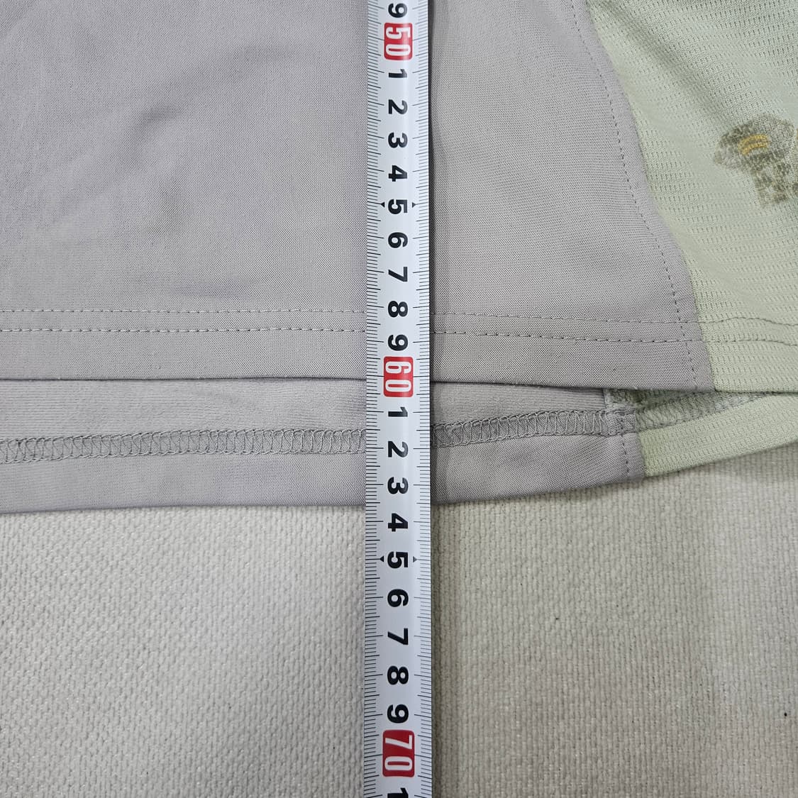 실측확인 빈티지 기능성 집업 반팔티 0325Y 상품이미지6