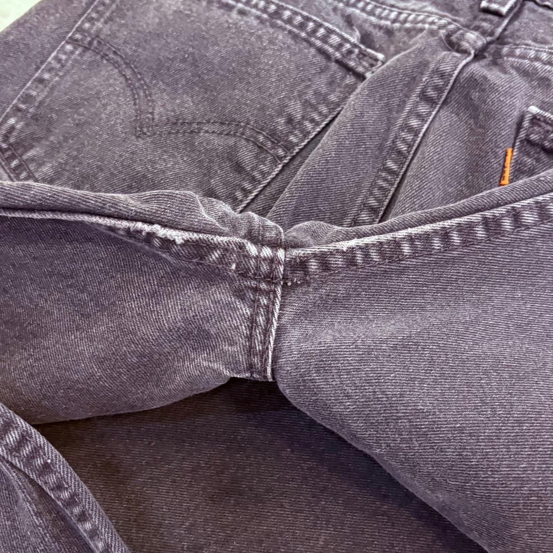 [36/34] USA 🇺🇸 리바이스 505 오렌지 탭 흑청 블랙 상품이미지6