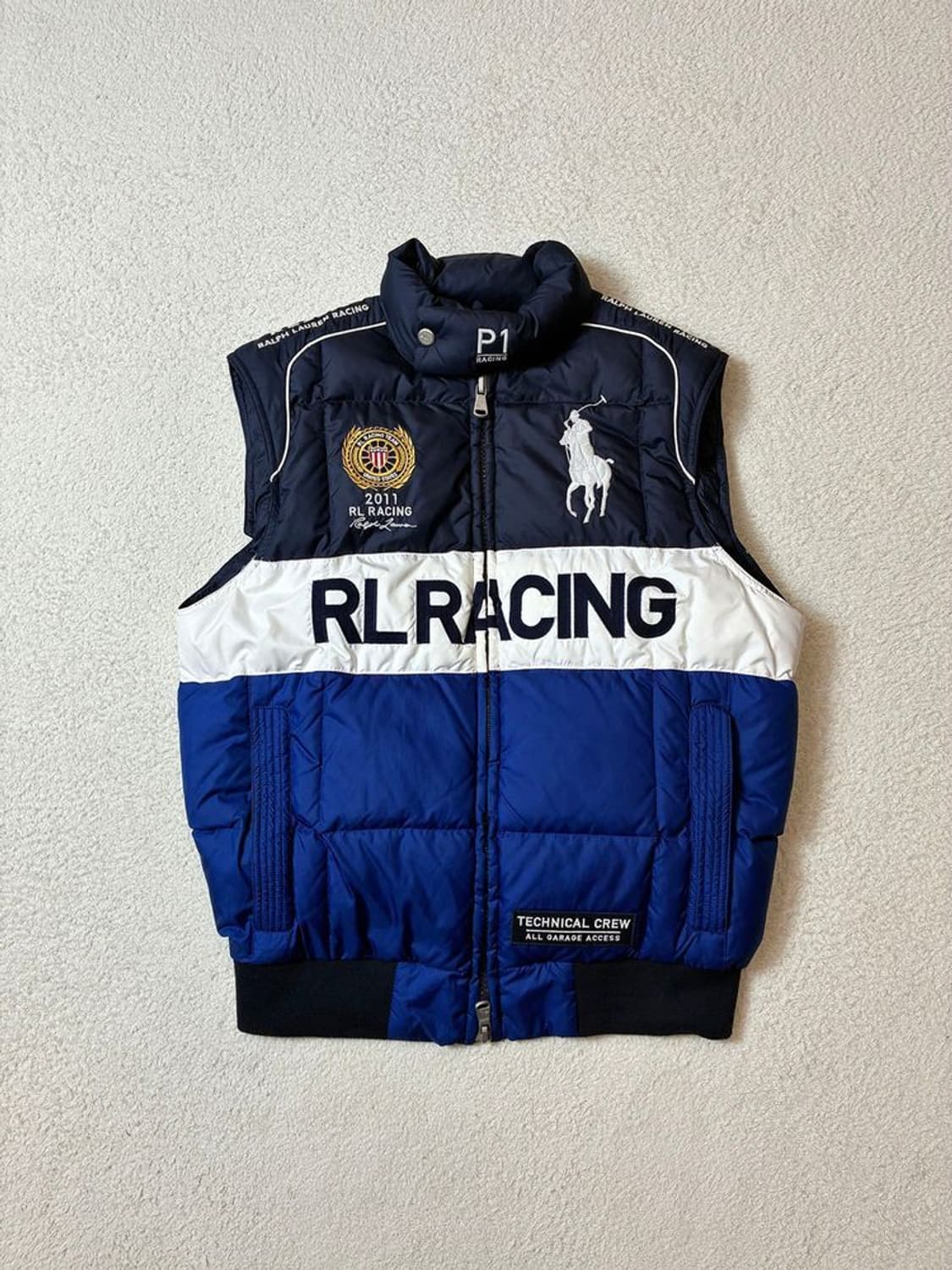 폴로 랄프로렌 10's 레이싱 덕다운 패딩 조끼 PN6846 상품이미지1
