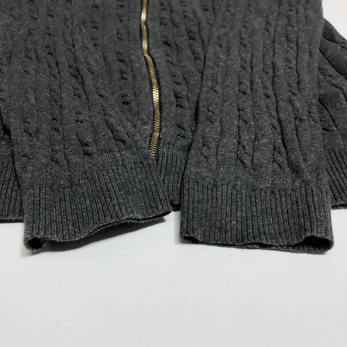 타미힐피거 케이블 니트 집업 우먼 L 상품이미지6