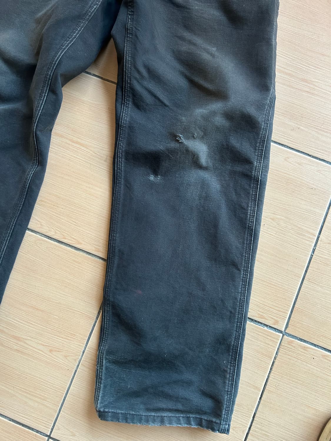 칼하트B11 싱글니 블랙 33in 상품이미지3