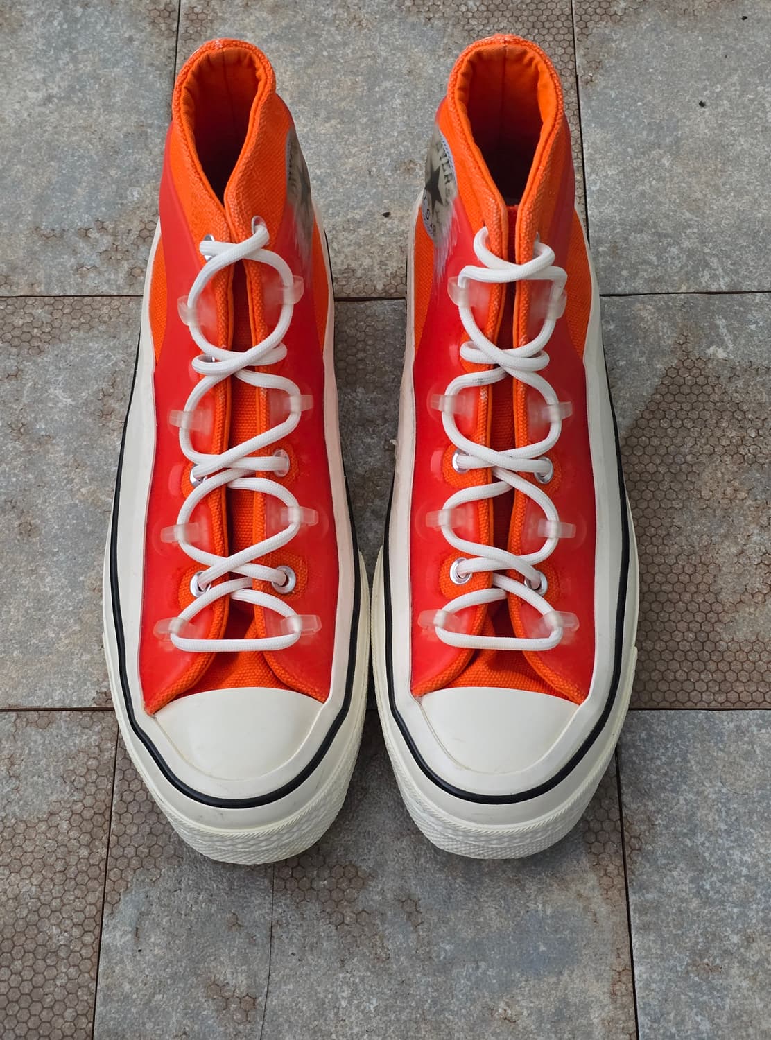 (280)컨버스 척 70 하이 유틸리티 볼드 만다린 상품이미지2