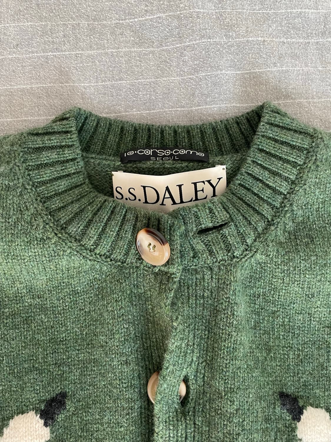 S.S. Daley Cyril Wool Lamb Cardigan 상품이미지2