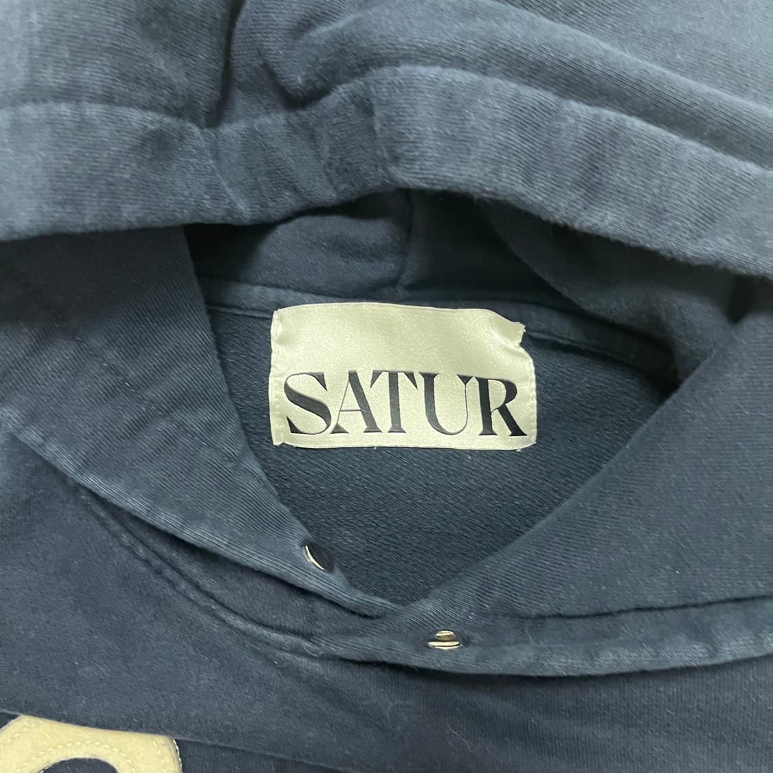 Satur Lugo applique rivet hoodie 상품이미지6