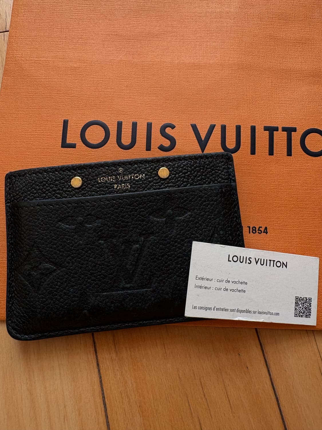 풀구성 루이비통 앙프렝뜨 카드지갑 홀더 상품이미지5