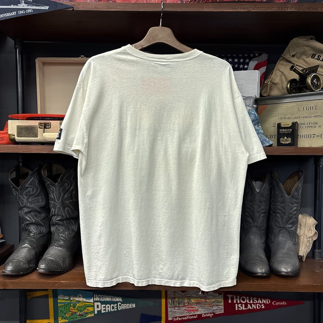 90s 스타터 올드 NBA 시카고불스 엠브로이드 티셔츠 N1206 상품이미지2