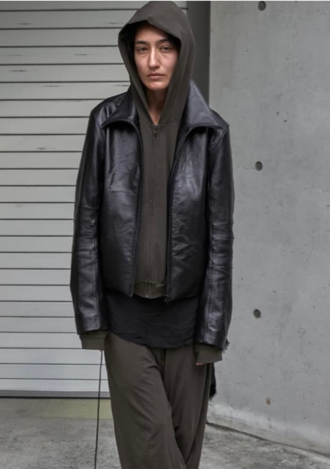 구매글)Mudule Appendix 레더자켓 3사이즈 상품이미지1