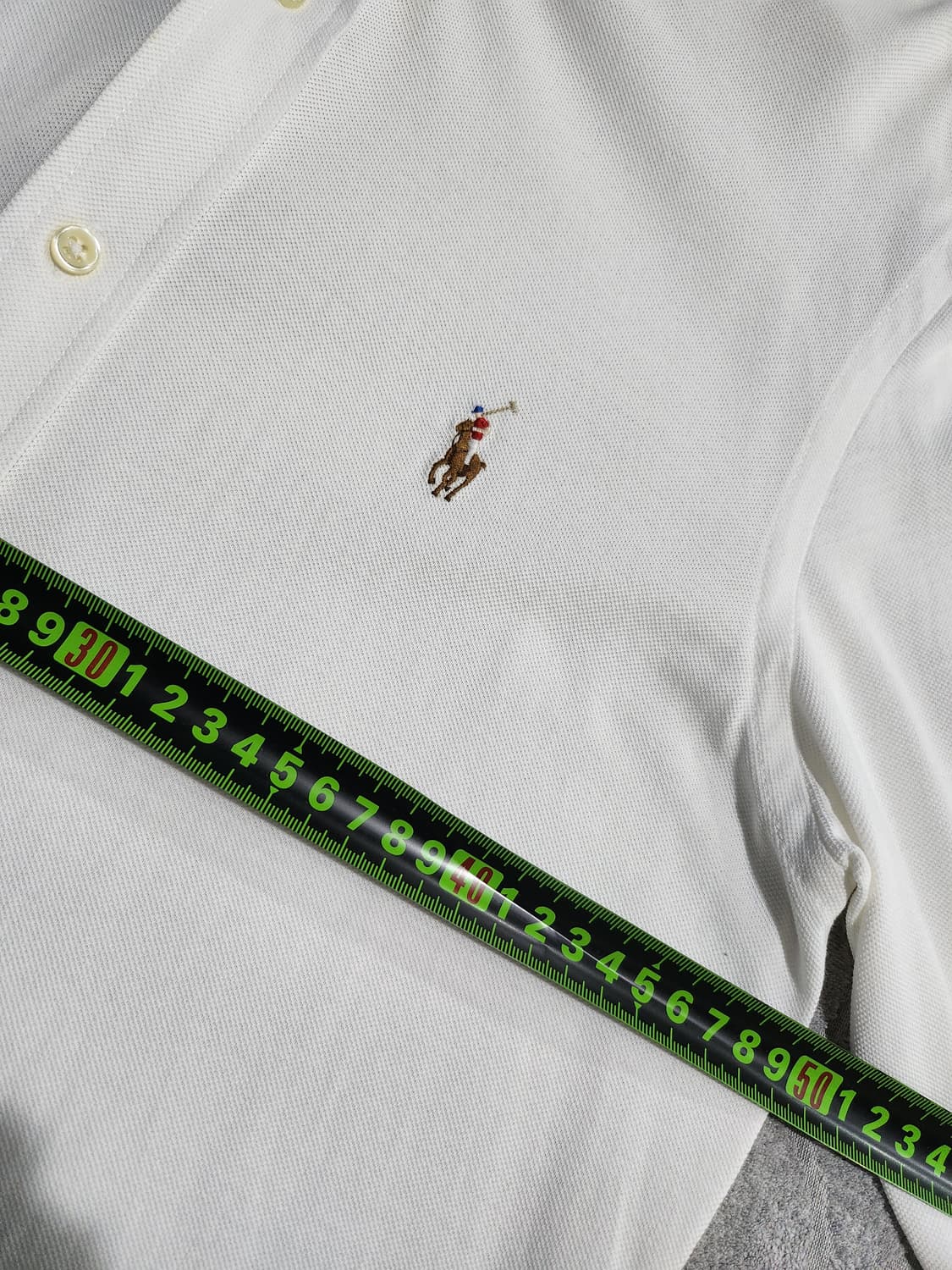 폴로 랄프로렌 클래식 화이트 셔츠 M(175/96) 상품이미지6