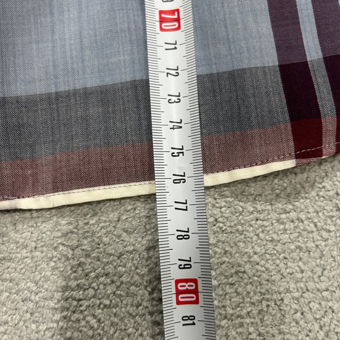 닥스 체크 반팔셔츠  상품이미지5