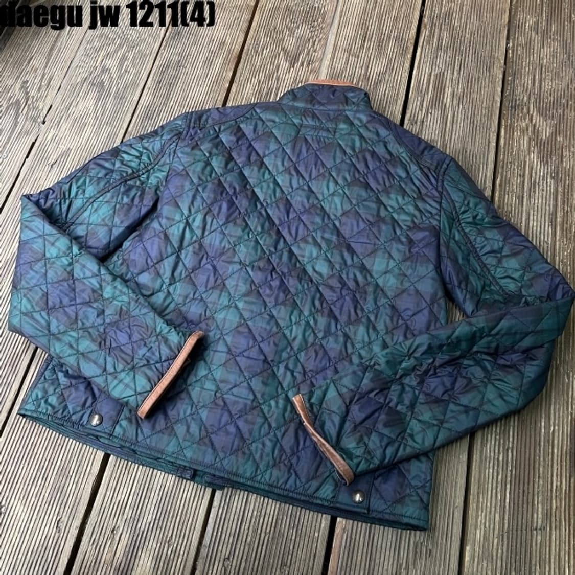 폴로 퀼팅 집업 자켓 S  상품이미지8