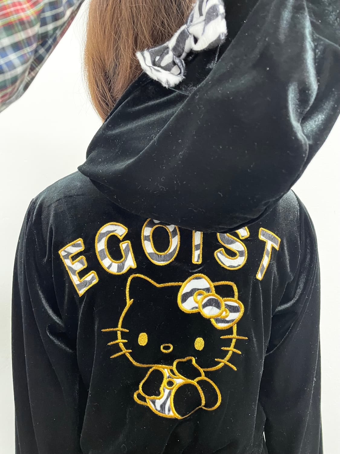 헬로키티x에고이스트 콜라보 갸루 벨로아 셋업 상품이미지7