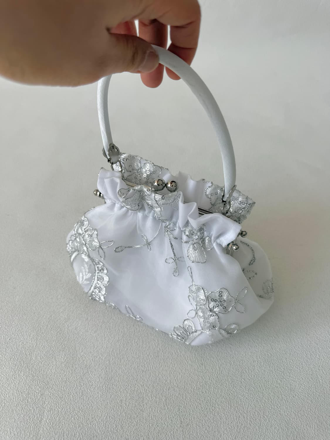 Pre owned 자수 프레임백 상품이미지2