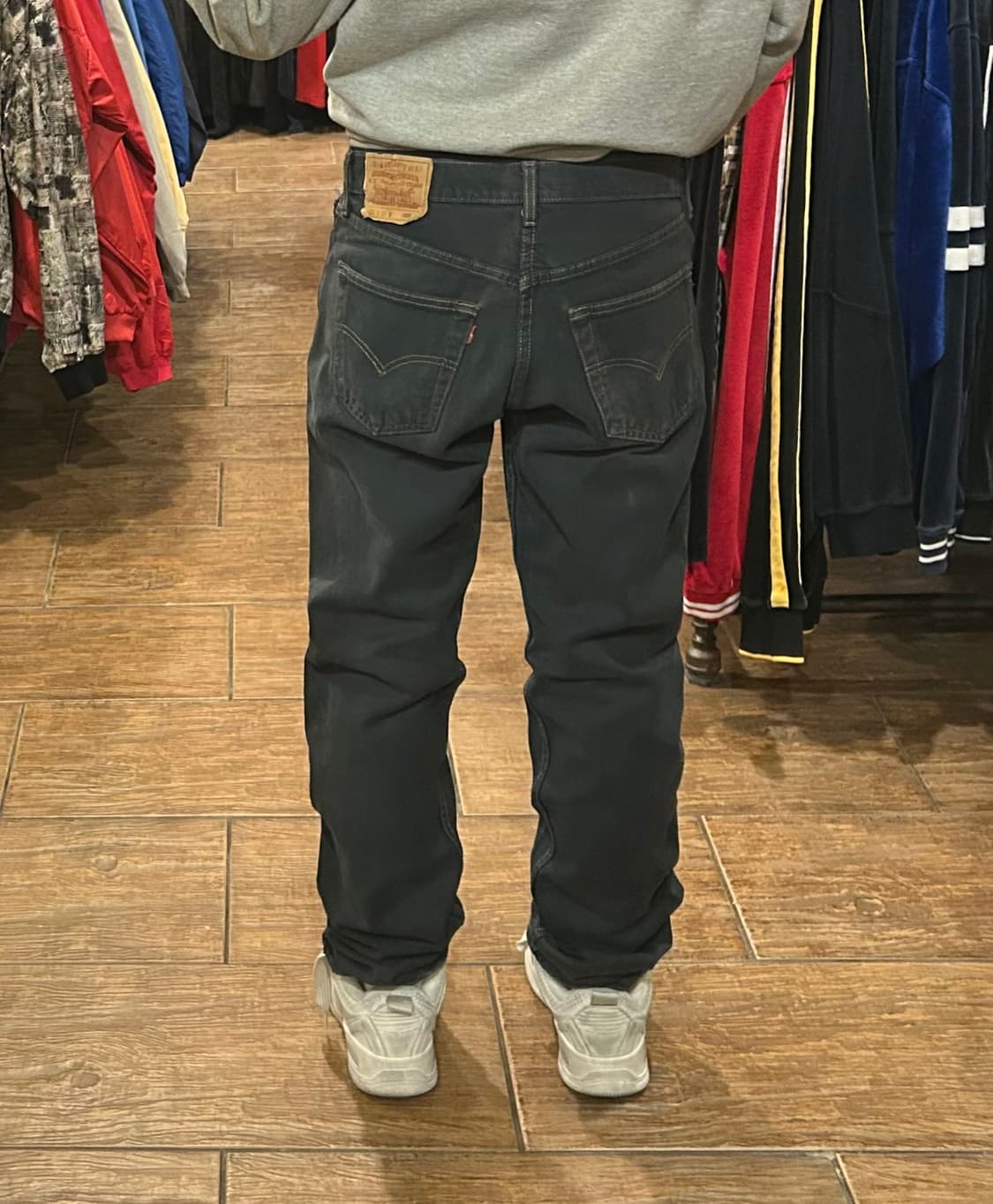 [HI] 리바이스 501 데님 흑청 상품이미지5