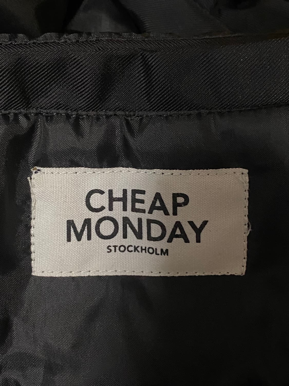 CheapMonday 칩먼데이 나일론 크레이브 자켓 XS 상품이미지9