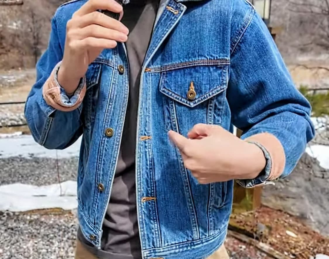 벨리에 브로큰엄브렐라 트러커 데님 자켓 상품이미지1