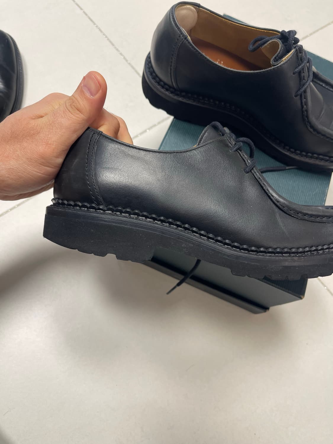 금강제화 리갈201 비브람 솔 티롤리안 슈즈(금카엘) 250EE 상품이미지3