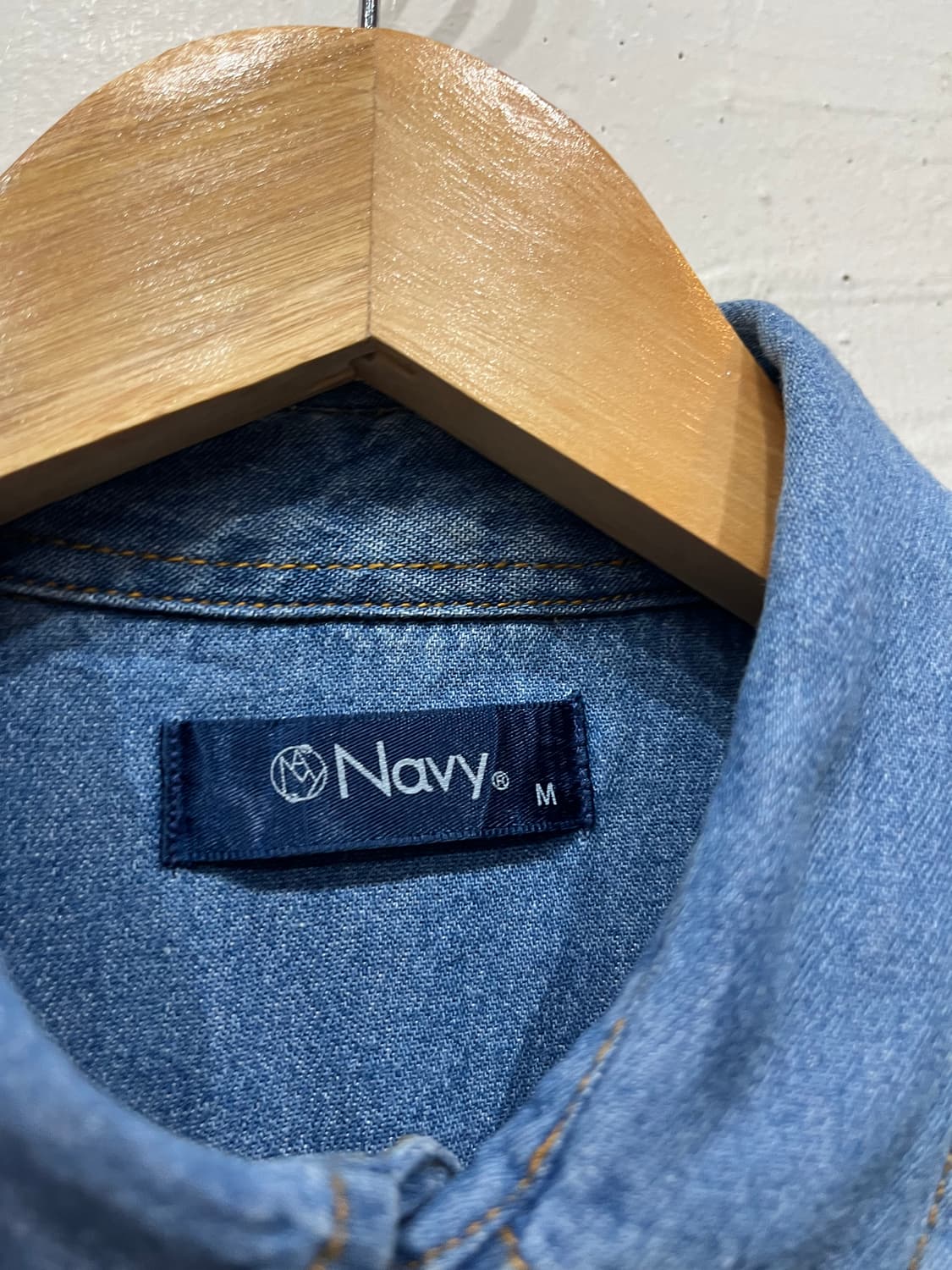 NAVY JPN 웨스턴 데님 셔츠 우먼즈  상품이미지3