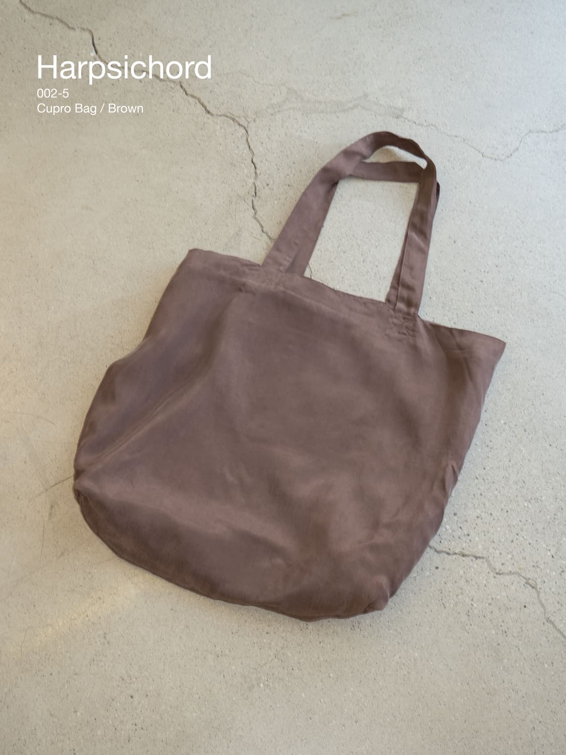 harpsichord Cupro Bag (Brown) 상품이미지1