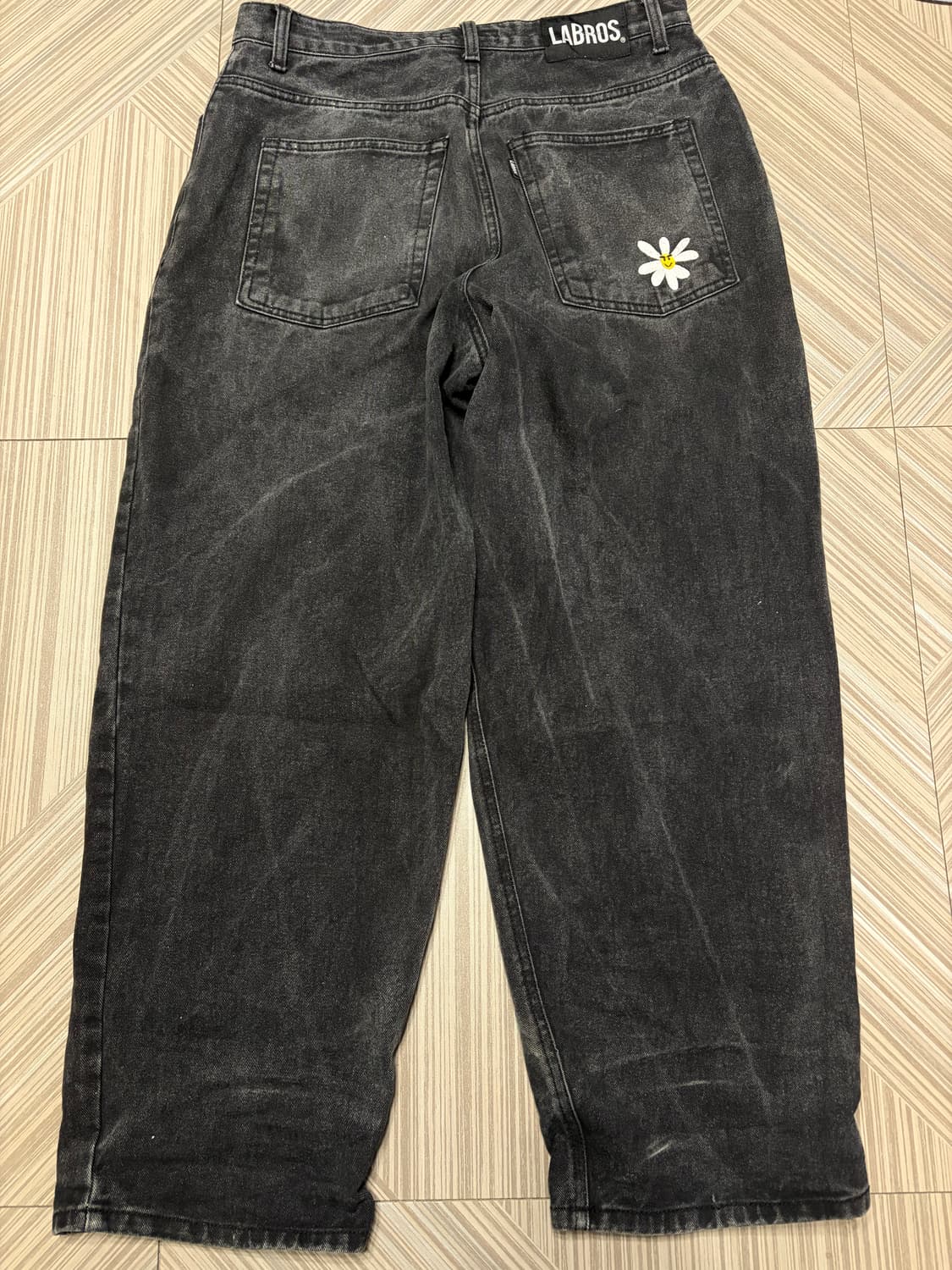 라브로스 데이지 블랙 팬츠 L 상품이미지2