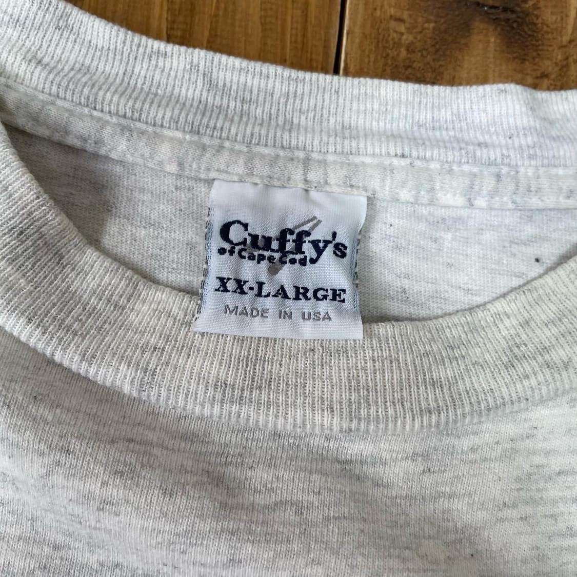 90s 수소봉제 싱글스티치 빈티지 티셔츠 2XL 상품이미지4