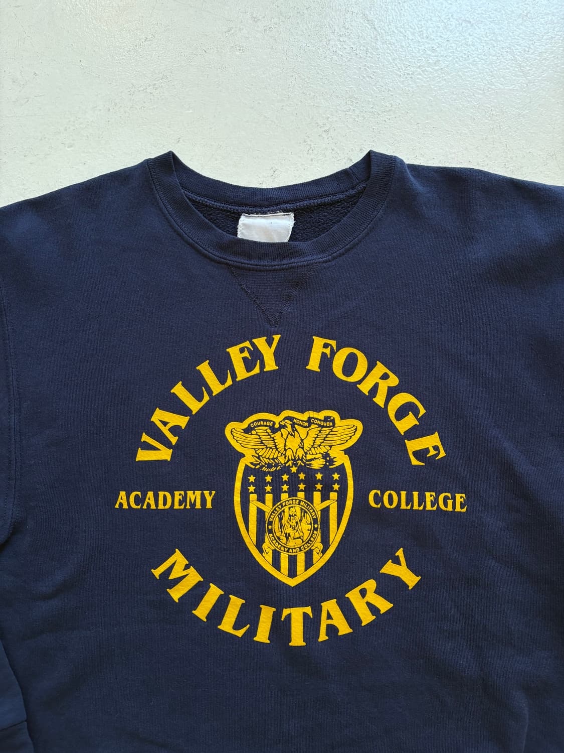 00’s military Academy Russell sweatshirt 상품이미지3