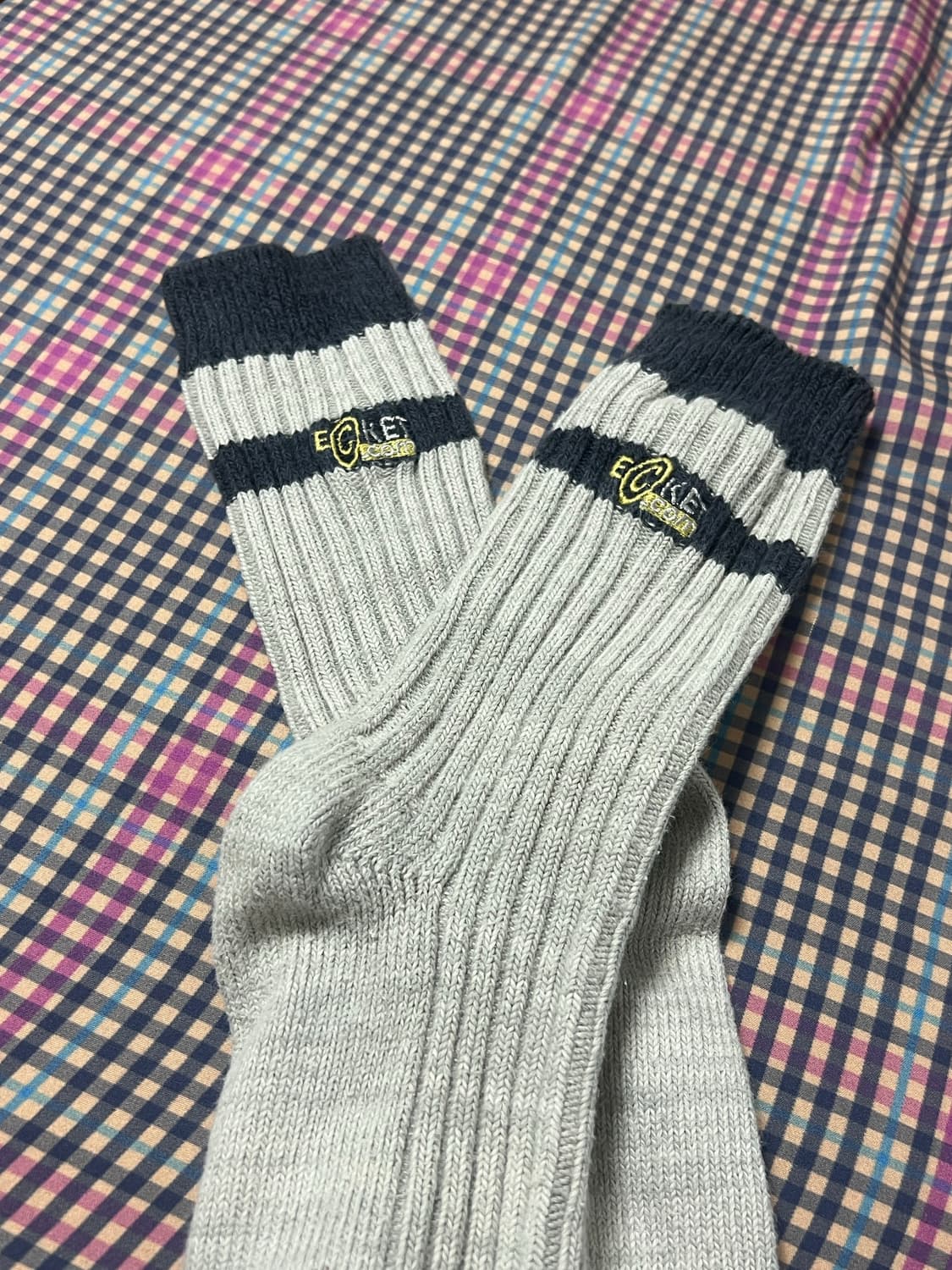 테켓 양말 Dot-com Socks Melange Gray 상품이미지2