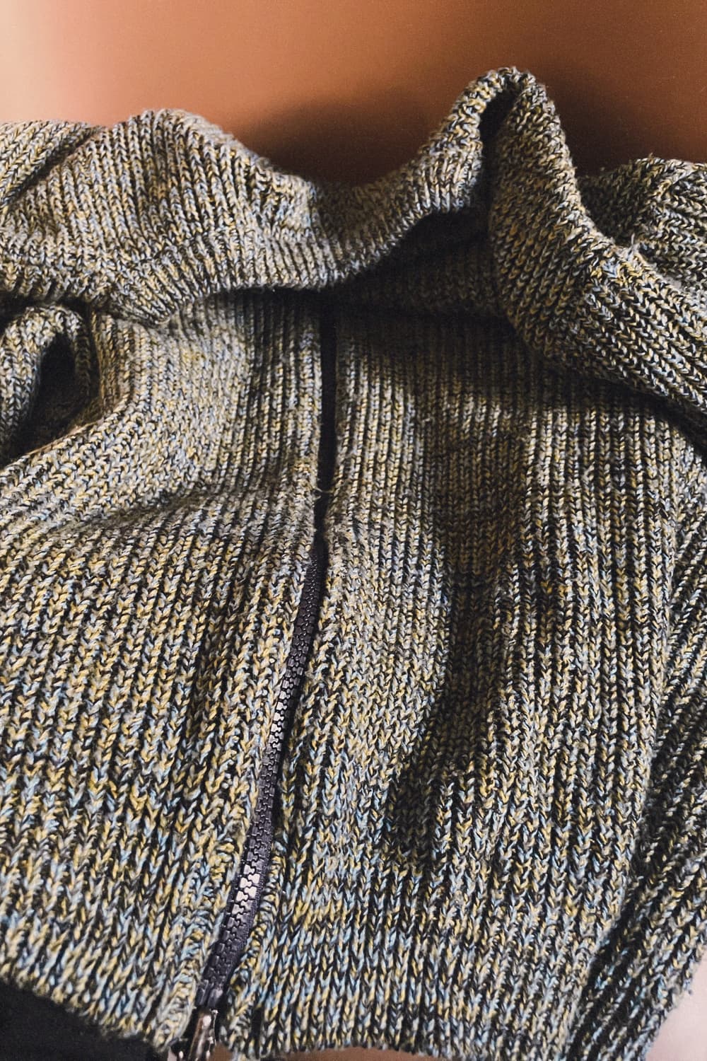 투웨이 니트 집업 가디건 상품이미지3