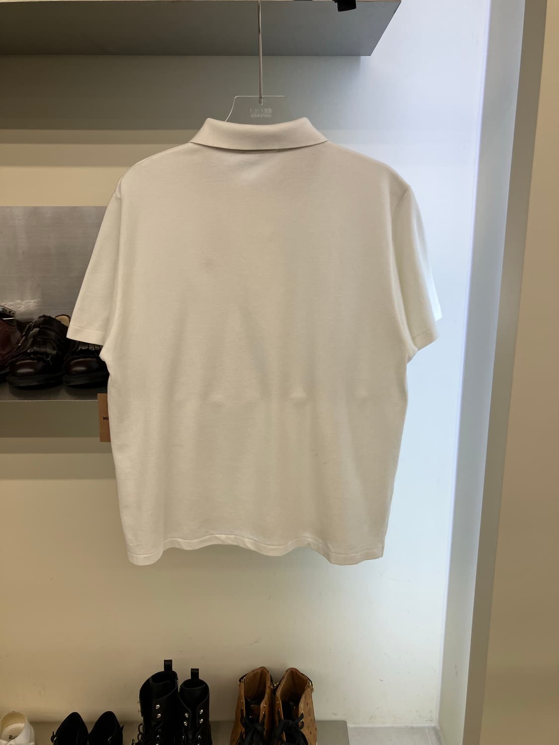 버버리 베이지 로고 화이트 카라티 상품이미지10