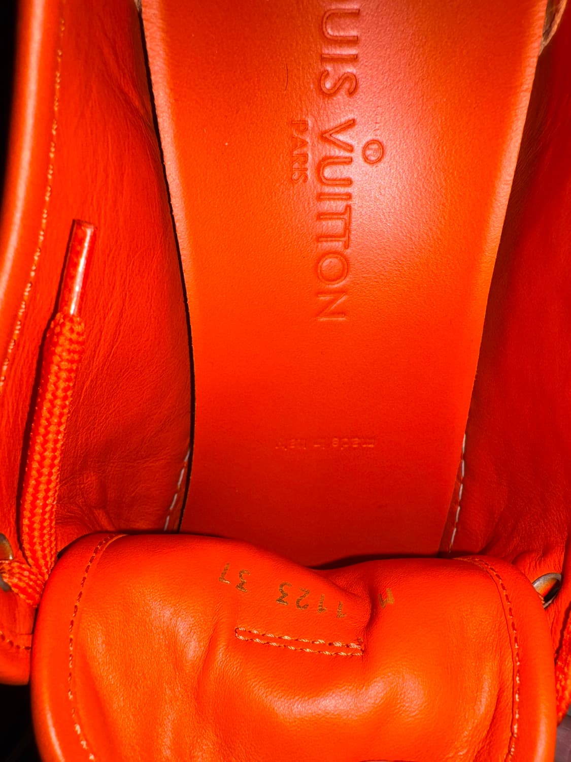 루이비통 오렌지 스니커즈 37 240 상품이미지7