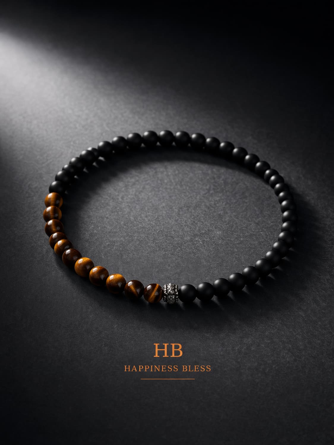 4mm 오닉스 & 호안석 팔찌 | 3 Designs 상품이미지2