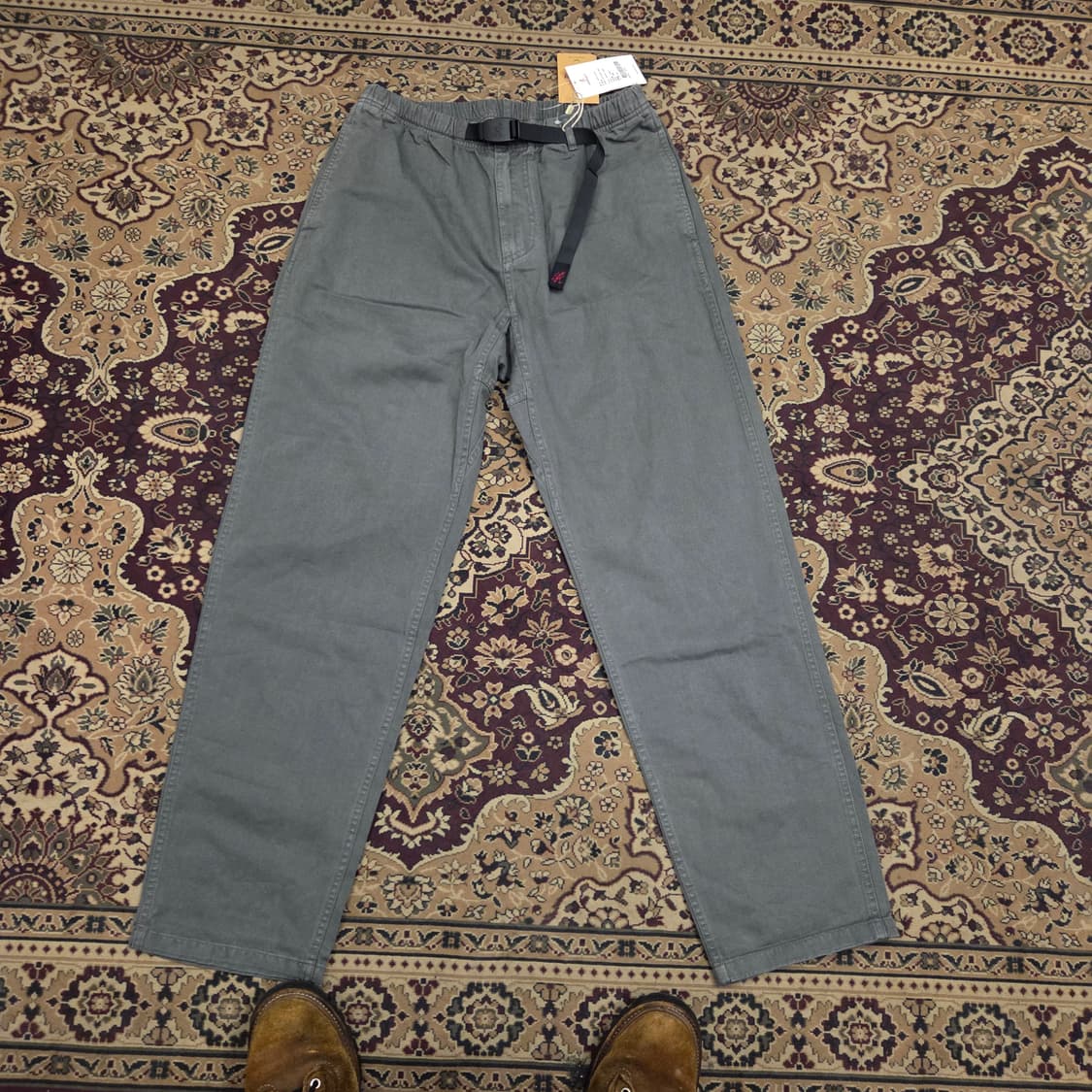 그라미치 팬츠 그레이 L 새상품 상품이미지1