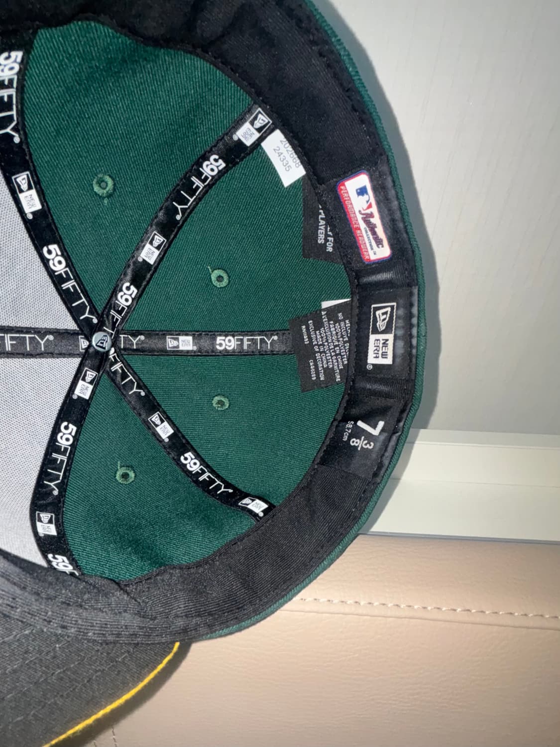 뉴에라 59fifty 오클랜드 A’s 7 3/8 상품이미지5