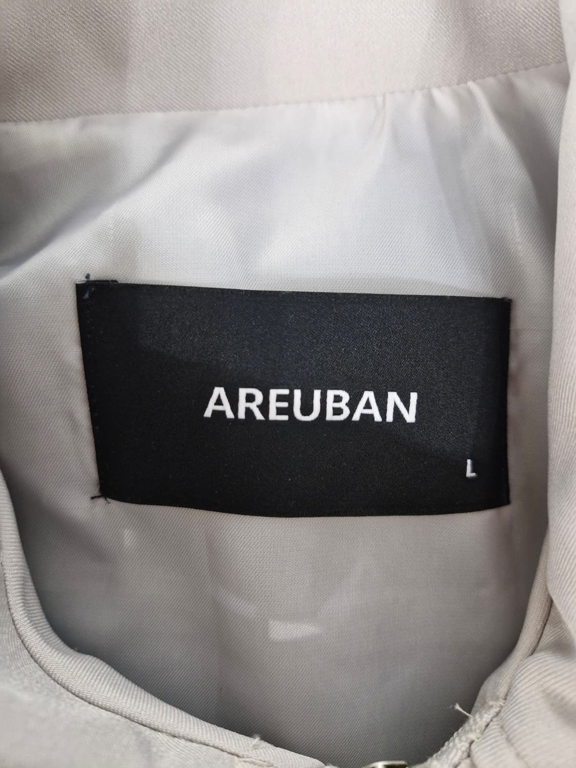 아르반(AREUBAN)2WAY 스냅 블루종 아이보리 상품이미지7