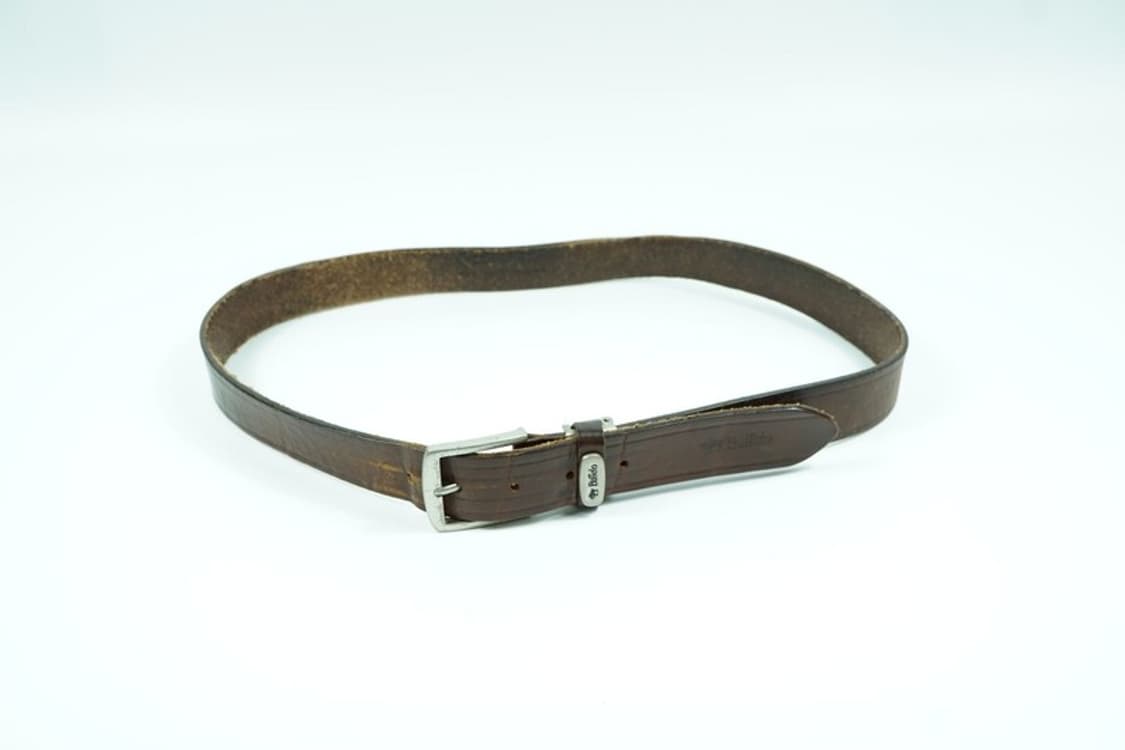 버팔로 빈티지 통가죽 벨트 상품이미지4